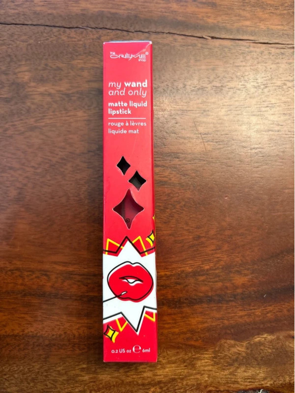 NEW The Crème Shop My Wand and Only Matte Liquid Lipstick What A Melon 6ml